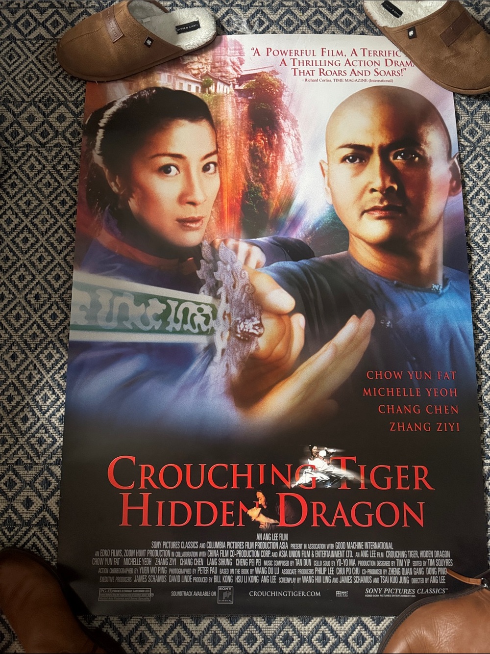 Crouching Tiger Hidden Dragon Movie DOUBLE SIDED Poster - Art Print collector